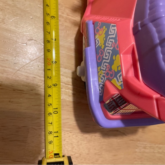 vintage 1989 barbie around town scooter pink and purple flowers mattel - Picture 7 of 8